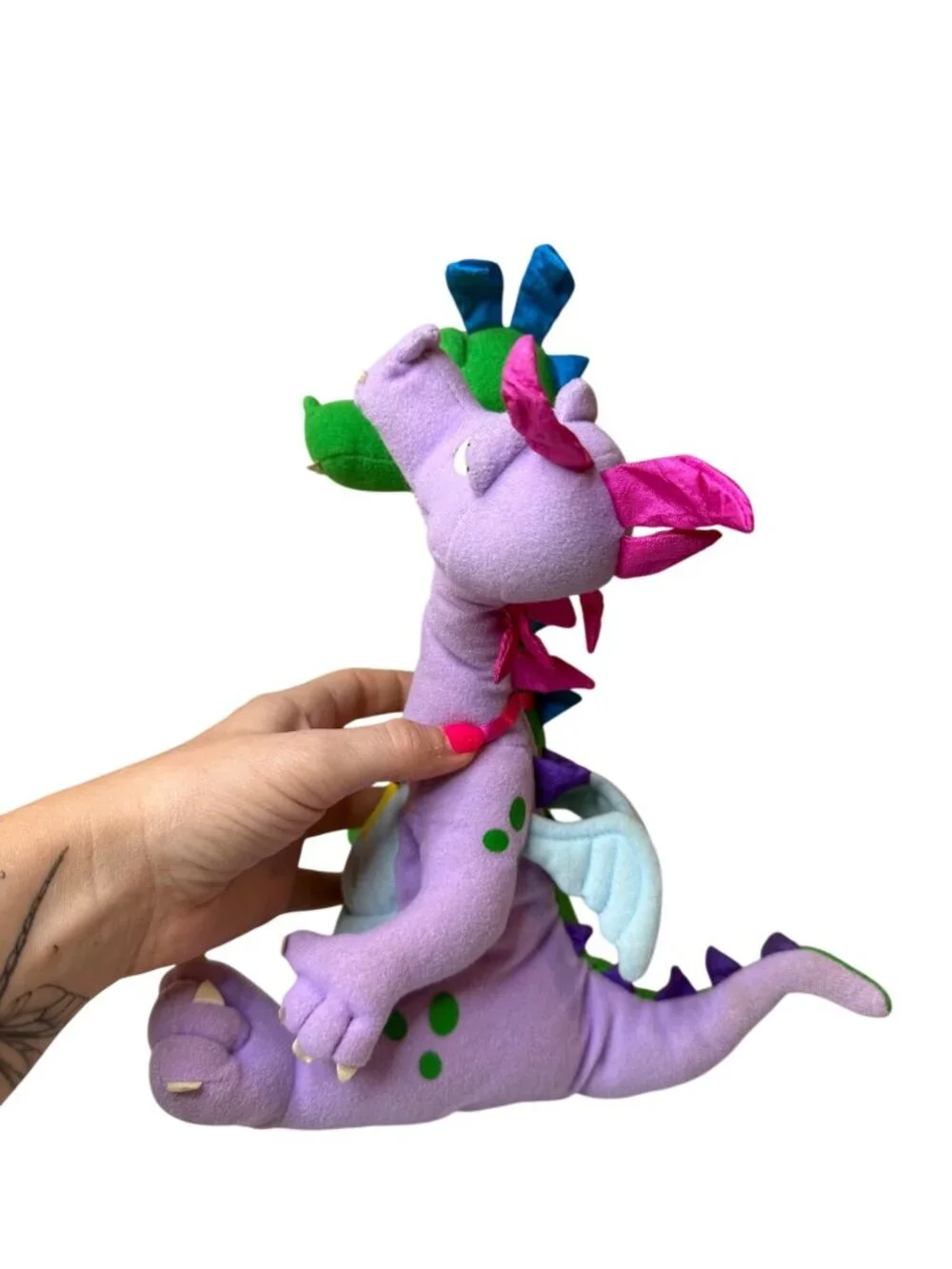 Vintage 1999 Playskool Dragon Tales Zak & Wheezie Plush Stuffed Animal Toy 11